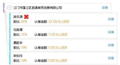 江門市蓬江區(qū)宜通商貿(mào)發(fā)展